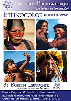 ETHNOCOLOR en Terre Amazone - -Krajcberg
